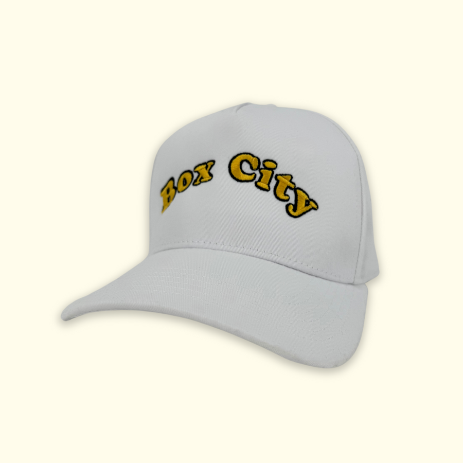 Box City Hat - White