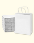 Shopping Bags 18'' X 7'' X 18 3/4'' White Case 200